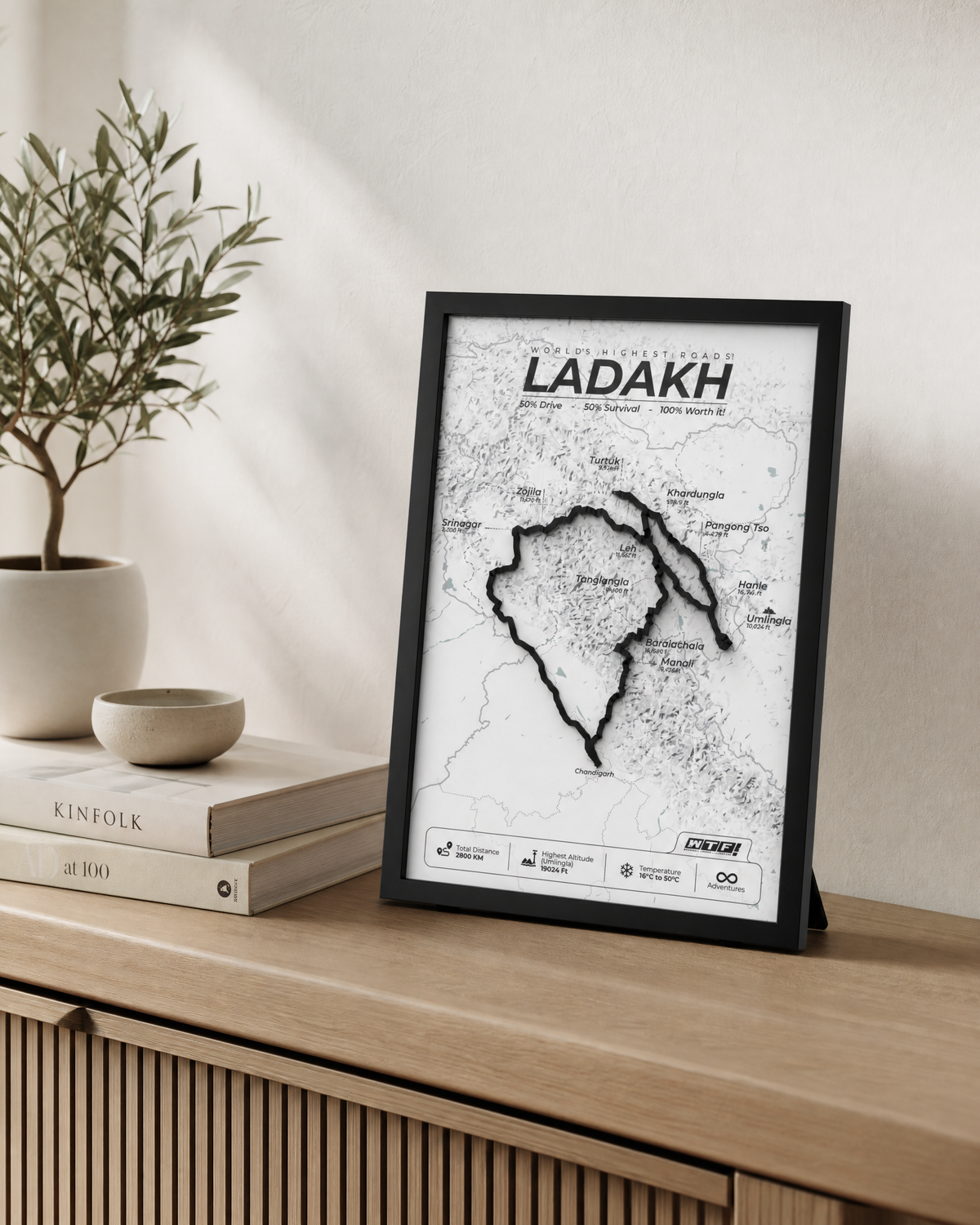 Grand Ladakh Circuit - Horizon Series | Glacier White