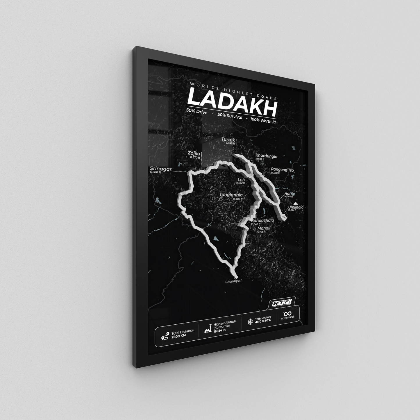 Grand Ladakh Circuit - Horizon Series | Glacier White