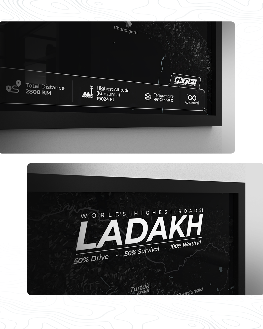 Grand Ladakh Circuit - Horizon Series | Charcoal Black