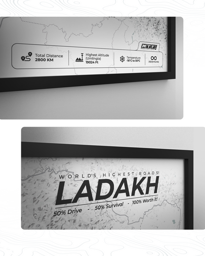 Grand Ladakh Circuit - Horizon Series | Glacier White
