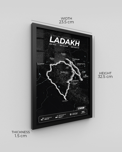 Grand Ladakh Circuit - Horizon Series | Charcoal Black