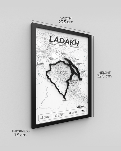 Grand Ladakh Circuit - Horizon Series | Glacier White