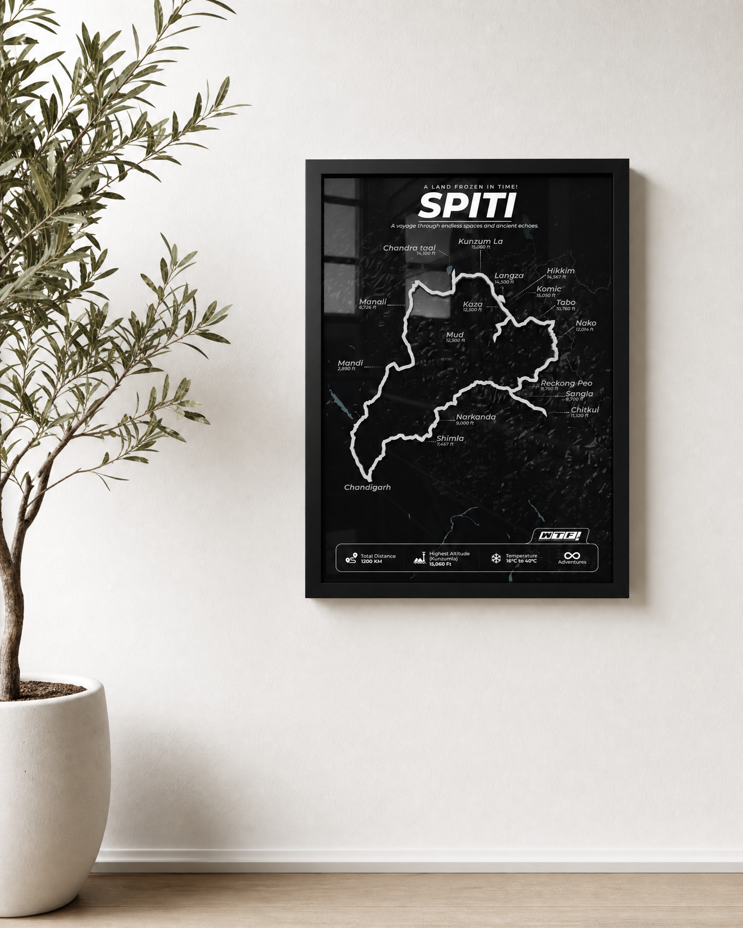 Spiti Circuit - Horizon Series | Charcoal Black