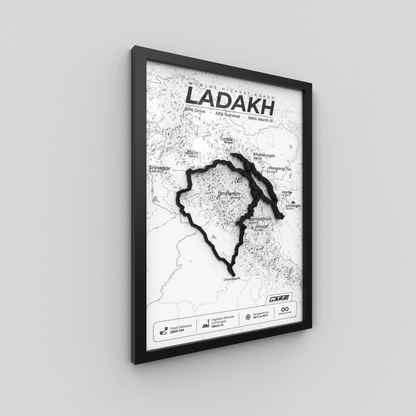 Grand Ladakh Circuit - Horizon Series | Glacier White