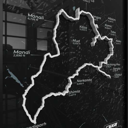 Spiti Circuit - Horizon Series | Charcoal Black