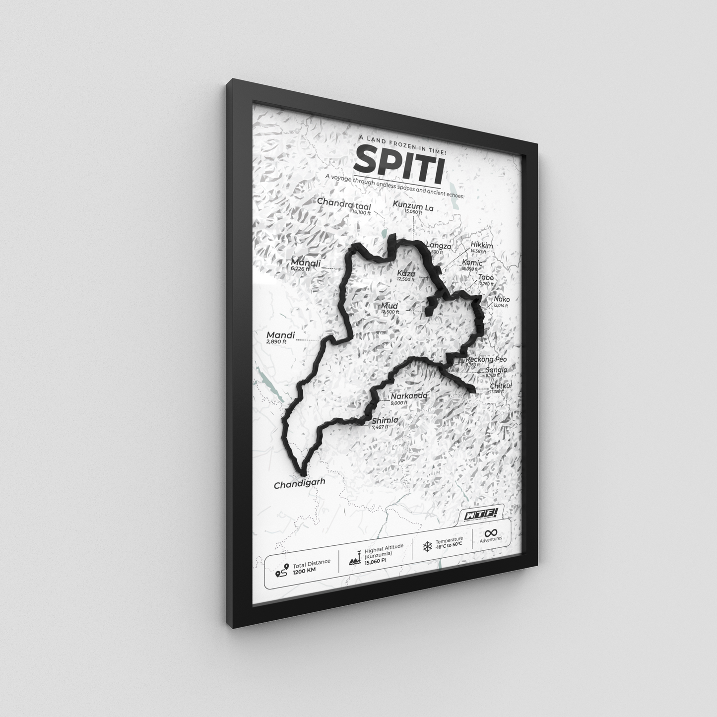 Spiti Circuit - Horizon Series | Charcoal Black