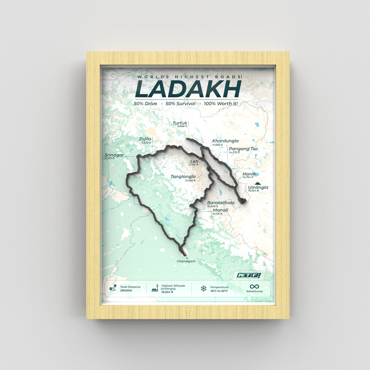Grand Ladakh Circuit – Signature Series | Heritage Wood
